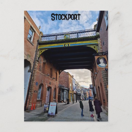 Carte postale Stockport (Devant)