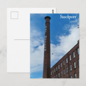 Carte postale Stockport (Devant / Derrière)