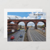 Carte postale Stockport (Devant / Derrière)