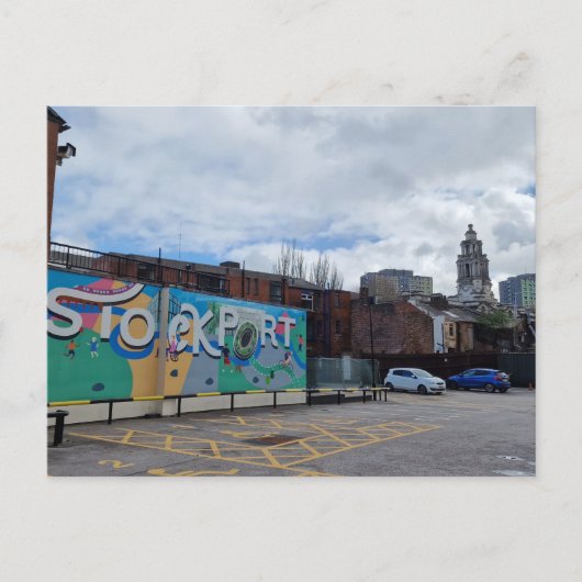 Carte postale Stockport (Devant)