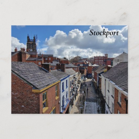 Carte postale Stockport (Devant)