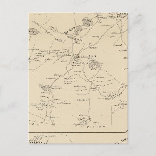 Carte Postale Stoddard, Cheshire Co (Devant)