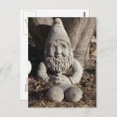 Carte Postale Stone Gnome (Devant / Derrière)