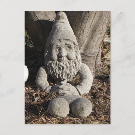 Carte Postale Stone Gnome (Devant)