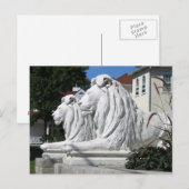 Carte postale Stone Lions (Devant / Derrière)