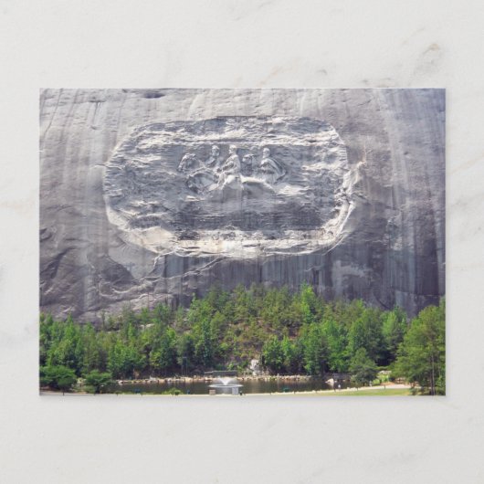 Carte Postale Stone Mountain Carturage Stone Mountain Georgia 2 (Devant)