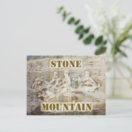 Carte Postale Stone Mountain, Géorgie (Debout devant)