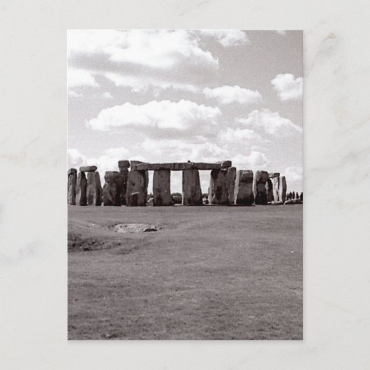 Carte Postale Stonehenge (Devant)