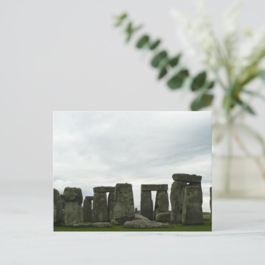 Carte Postale Stonehenge (Debout devant)