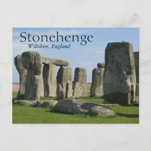 Carte Postale Stonehenge (Devant)