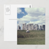 Carte Postale Stonehenge (Devant / Derrière)