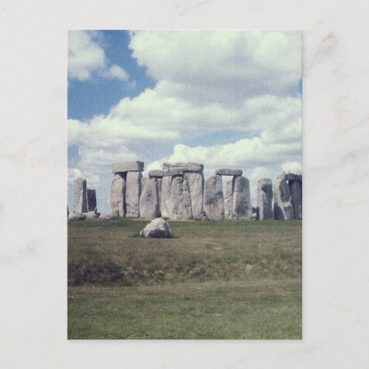 Carte Postale Stonehenge (Devant)