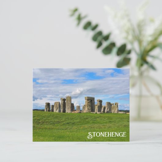 Carte Postale Stonehenge (Debout devant)