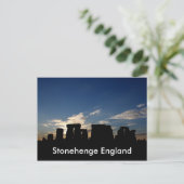 Carte postale Stonehenge (Debout devant)
