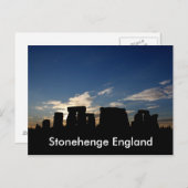 Carte postale Stonehenge (Devant / Derrière)