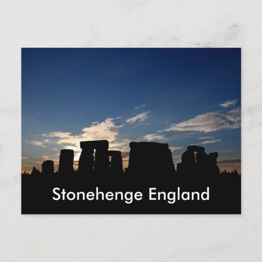 Carte postale Stonehenge (Devant)