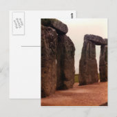 Carte postale Stonehenge (Devant / Derrière)