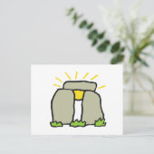 Carte Postale Stonehenge (Debout devant)
