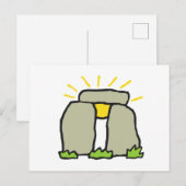 Carte Postale Stonehenge (Devant / Derrière)