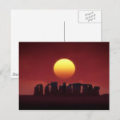Carte Postale stonehenge (Devant / Derrière)