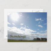 Carte Postale Stonehenge (Devant / Derrière)