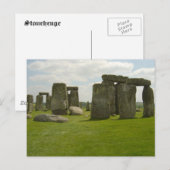 Carte Postale Stonehenge (Devant / Derrière)