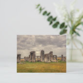 Carte Postale Stonehenge (Debout devant)