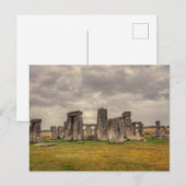 Carte Postale Stonehenge (Devant / Derrière)