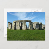 Carte Postale Stonehenge (Devant / Derrière)