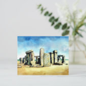 Carte Postale Stonehenge 2 (Debout devant)