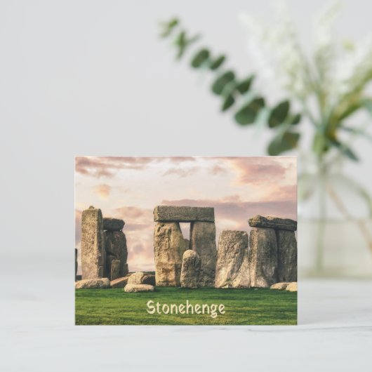 Carte Postale Stonehenge Angleterre Royaume-Uni (Debout devant)