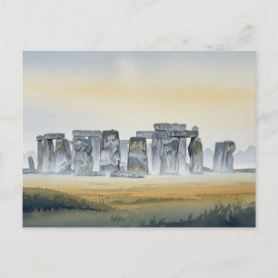 Carte Postale Stonehenge Angleterre Royaume-Uni Voyage