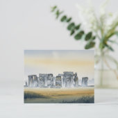Carte Postale Stonehenge Angleterre Royaume-Uni Voyage (Debout devant)