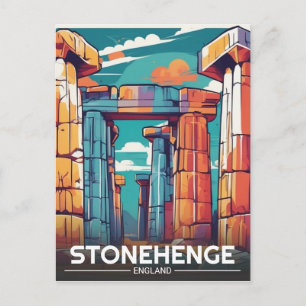 Carte Postale Stonehenge Angleterre Wiltshire Site du patrimoine