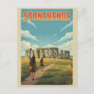 Carte Postale Stonehenge Angleterre Wiltshire Site du patrimoine