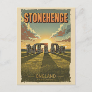 Carte Postale Stonehenge england Wiltshire World Heritage Site