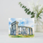 Carte Postale Stonehenge : le gardien intemporel du passé (Debout devant)