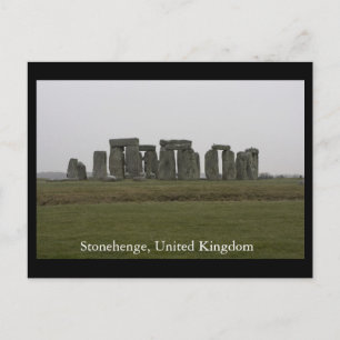 Carte Postale Stonehenge, Royaume-Uni