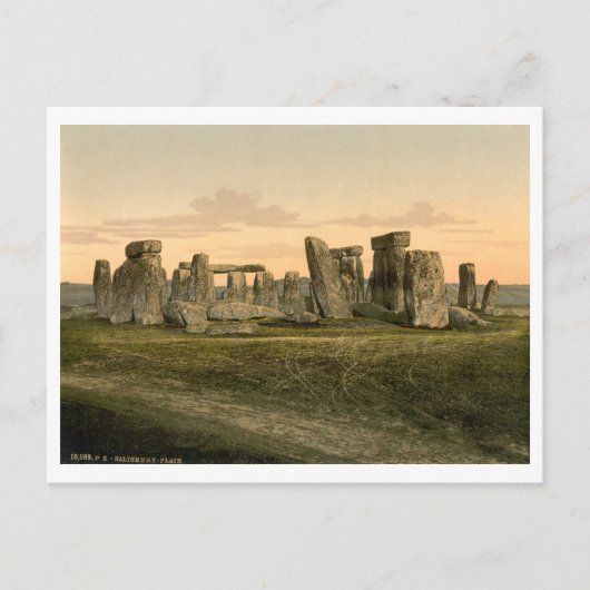 Carte Postale Stonehenge, Wiltshire, Angleterre (Devant)