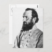 Carte Postale Stonewall Jackson (Devant / Derrière)