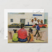 Carte Postale Stoop 2000 de ville d'été (Devant / Derrière)