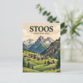 Carte Postale Stoos Suisse (Debout devant)