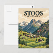 Carte Postale Stoos Suisse (Devant / Derrière)
