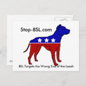 Carte postale Stop-BSL (Devant / Derrière)