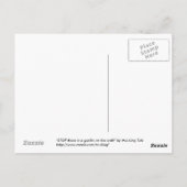 Carte Postale STOP Il y a un gorille au mur ! (Dos)