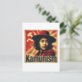 Carte Postale Stop Kamunism Harris Walz 2024 Camarade Kamala (Debout devant)