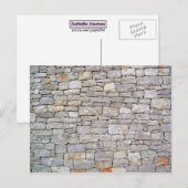 Carte postale Stoppée Rock Wall (Devant / Derrière)