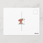 Carte Postale Stopper par Woods Soirée Neige Robert Frost Poème (Dos)