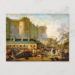 Carte Postale Storming the Bastille, 1900, Paris