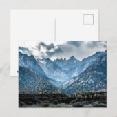 Carte Postale Stormy Mt. Whitney De Alabama Hills (Devant / Derrière)